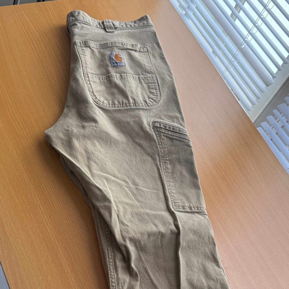 Carhartt Men's Beige Cargo Pants
